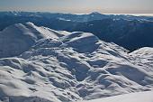Salita invernale con ciaspole in Grem partendo da Oneta in Val del Riso nella splendida domenica del 21 febbraio 2010 - FOTOGALLERY